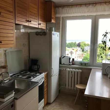 Lägenhet Apartament Widok Sopot
